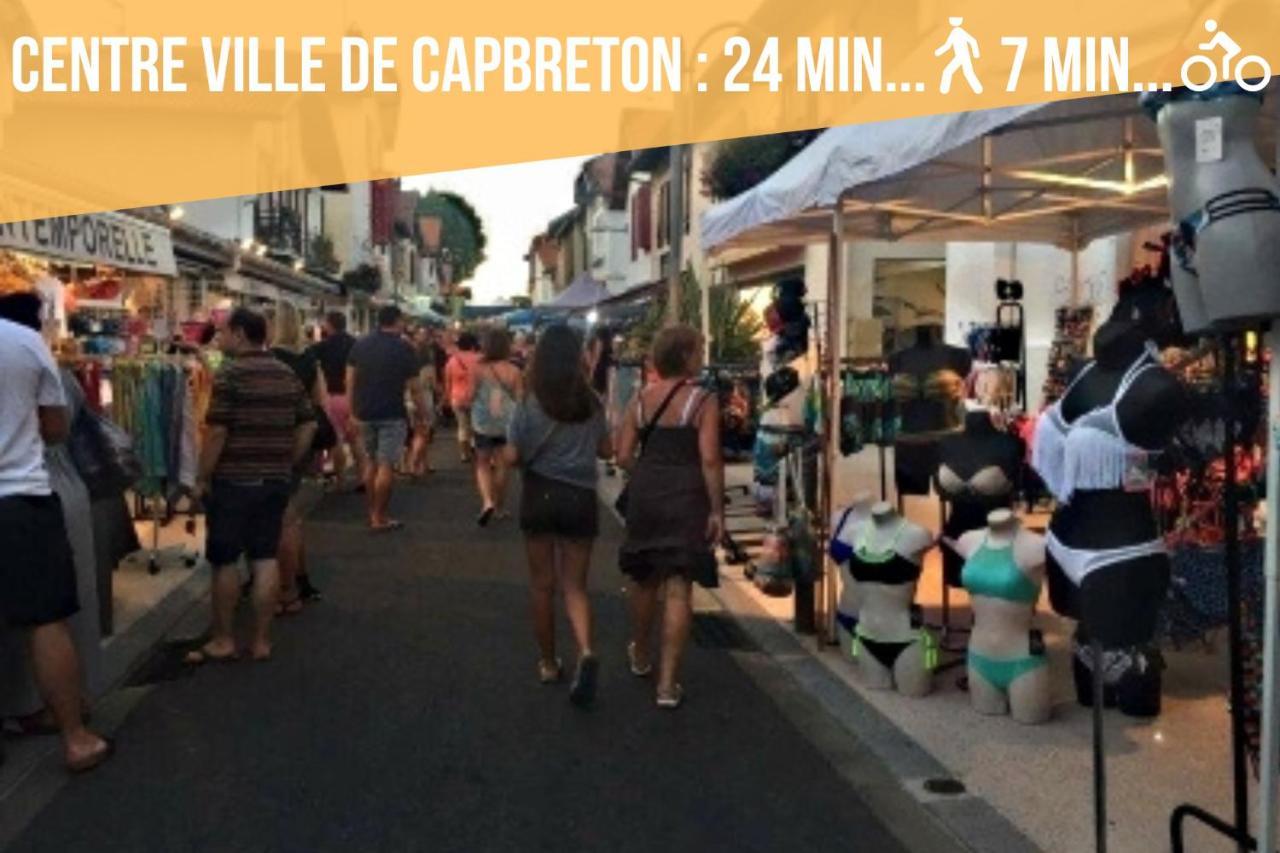 * Capbreton * Hossegor * Golf * Parking * Famille Apartment Ngoại thất bức ảnh
